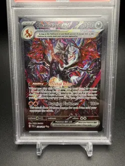 2024 Pokemon Scarlet & Violet Paldean Fates SIR Charizard EX #234 PSA 9 MINT - Image 3