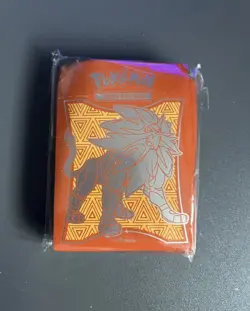 Pokemon Sun & Moon Solgaleo Elite Trainer Box Sleeves Sealed - Image 1