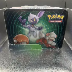 NEW-Pokemon TCG Sword & Shield PALKIA & DIALGA Collector Chest Tin - Image 2