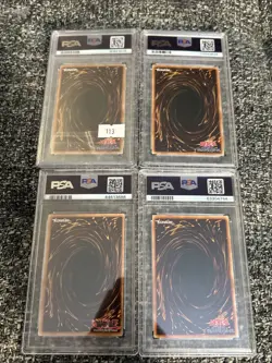 Yugioh Lot Of 4 PSA 10 And PSA 8 (Dark Magician Girl) - Image 2