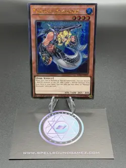 Yu-Gi-Oh! TCG Mermail Abysspike RA04-EN012 1st Edition Quarter Century Rare - Image 1