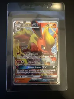 Pokemon TCG Flareon-GX SM171 Ultra Rare Sun & Moon Promo Card NM/M Condition!! - Image 1