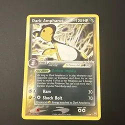 Dark Ampharos Holo Rare 2/109 2004 Pokemon Card Team Rocket Returns - Image 1