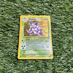 Pokemon TCG Nidoking Base Set Holo Unlimited Rare Card 11/102 - Image 2