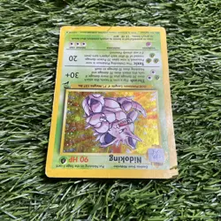Pokemon TCG Nidoking Base Set Holo Unlimited Rare Card 11/102 - Image 5