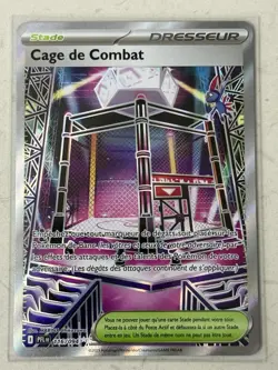 Carte Pokemon Cage De Combat Dresseur SVP Fr 116/094 Pokemon Card Fr - Image 1