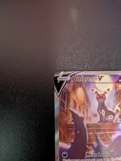Pokemon Umbreon v TCG Holo Ultra Rare Card Evolving Skies 189/203 NM/M Condition - Image 4