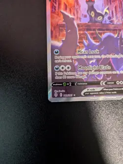 Pokemon Umbreon v TCG Holo Ultra Rare Card Evolving Skies 189/203 NM/M Condition - Image 5