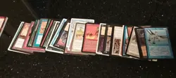 Magic The Gathering Lot Of 44 Cards Deckmaster Mixed Years "Look" plus booklet - Image 1