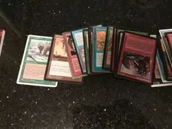 Magic The Gathering Lot Of 44 Cards Deckmaster Mixed Years "Look" plus booklet - Image 5