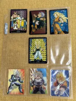 Vintage Dragon Ball Z Card Lot Amada Fundai Holochrome Cards Prism Artbox Bandai - Image 2