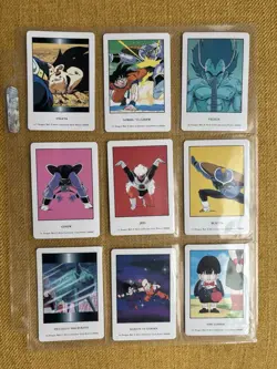 Vintage Dragon Ball Z Card Lot Amada Fundai Holochrome Cards Prism Artbox Bandai - Image 4