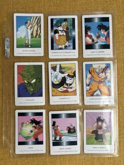 Vintage Dragon Ball Z Card Lot Amada Fundai Holochrome Cards Prism Artbox Bandai - Image 5