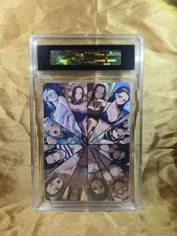 NAMI One Piece Anime Waifu Goddess Card CUSTOM MADE Black Label - Image 4