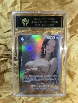 BOA HANCOCK One Piece Anime Waifu Goddess CUSTOM CARD - Image 1