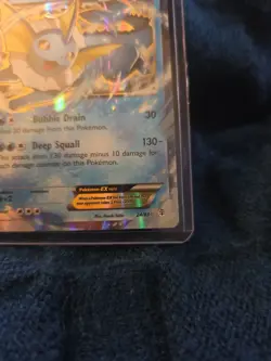 Pokemon Vaporeon EX 24/83 Generations 2016 Holo Rare Card TCG NM - Image 3