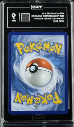 2025 Pokemon Phantasmal Flames MEGA CHARIZARD X ex Ultra Rare card 109/94 TAG 9 - Image 2