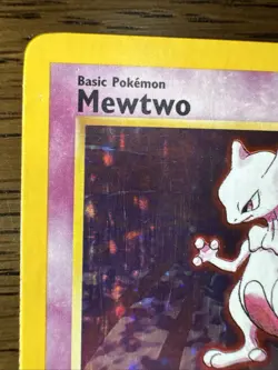 Mewtwo - 10/102 - Pokemon Base Set Unlimited Holo Rare Card WOTC MP - Image 4