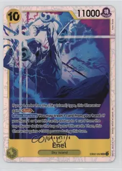 2025 One Piece Card Game: Extra - Anime 25th Collection EB02 SR Enel #EB02-052 - Image 1