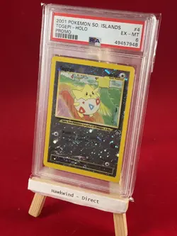 PSA 6 2001 Southern Island Togei 4/18 Pokemon Card Holo - SWIRL - Image 2