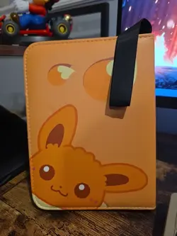 COLTUM Eevee Pokemon Trading Card Game 3 Ringed, 4 Pocket Binder TCG Holder - Image 2