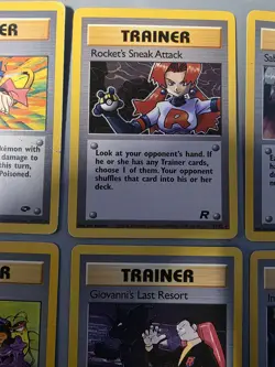 Pokemon Trainer Vintage 6 Card Lot - Image 2
