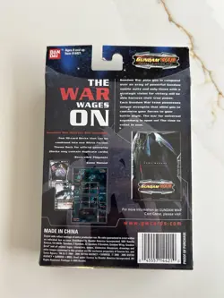 NEW SEALED 2005 BANDAI GUNDAM WAR COLLECTIBLE CARD GAME 2 PLAYER STARTER SET - Image 2