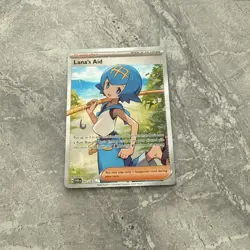 Pokemon TCG Lana's Aid Scarlet & Violet Twilight Masquerade Holo Card 207/167 - Image 1
