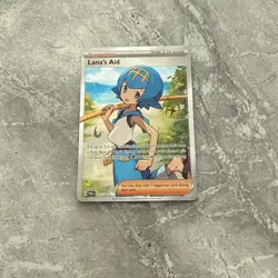 Pokemon TCG Lana's Aid Scarlet & Violet Twilight Masquerade Holo Card 207/167 - Image 2