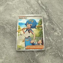 Pokemon TCG Lana's Aid Scarlet & Violet Twilight Masquerade Holo Card 207/167 - Image 3