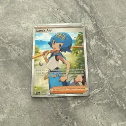 Pokemon TCG Lana's Aid Scarlet & Violet Twilight Masquerade Holo Card 207/167 - Image 4