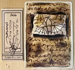 MTG ARTIST PROOF Antiquities Ornithopter AP Sketch Art Amy WEBER Magic - Image 1