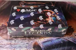 Commander Legends Draft Booster Box CMR NEW SEALED MTG 630509796434 - Image 1