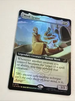 Monk Gyatso (Extended Art) (Foil) MTG Avatar: The Last Airbender: Eternal-Legal - Image 2