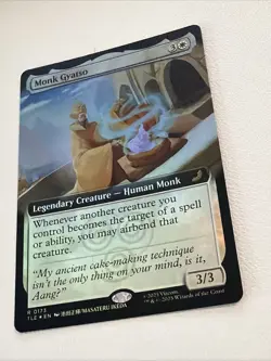 Monk Gyatso (Extended Art) (Foil) MTG Avatar: The Last Airbender: Eternal-Legal - Image 3