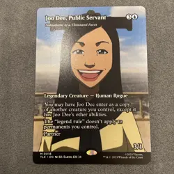 Joo Dee, Public Servant / Sakashima Borderless NonFoil # 0018 TLE MTG Avatar - Image 1