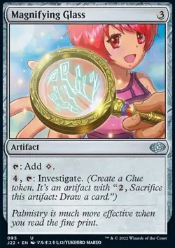 MTG Magic the Gathering Magnifying Glass (95/835) Jumpstart 2022 NM - Image 1