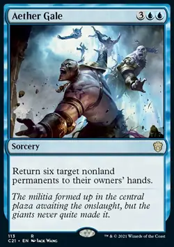 MTG Magic the Gathering Aether Gale (113/445) Commander 2021 NM - Image 1