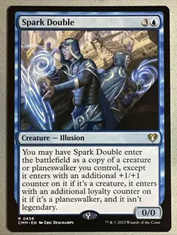 MTG / Spark Double / CMM / #856 / Regular / Rare / NM - Image 1