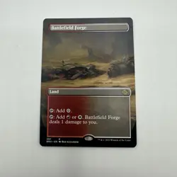 Battlefield Forge (Borderless) The Brothers' War Regular NM MTG Magic - Image 1