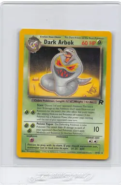 Dark Arbok 19/82 - GOLD Stamped Rare Promo - Team Rocket - POKEMON CARD - NM - Image 1