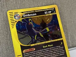 Pokemon Umbreon Holo Aquapolis H29/H32 e-Reader ENG 2002 Rare SP - Image 3