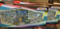 Pokemon Lucario Tyranitar Premium Collection Prismatic Evolutions Bundle 2x - Image 1
