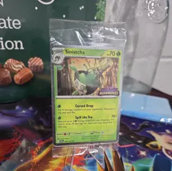 Sinistcha 022/167 Twilight Masquerade Best Buy Promo Pokemon TCG Sealed - Image 2