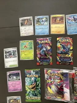 Pokemon Phantasmal Flames Mega Evolution Factory SEALED Booster Pack Bundle LOT - Image 2