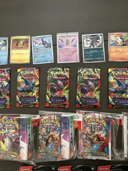 Pokemon Phantasmal Flames Mega Evolution Factory SEALED Booster Pack Bundle LOT - Image 3