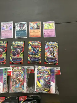 Pokemon Phantasmal Flames Mega Evolution Factory SEALED Booster Pack Bundle LOT - Image 4