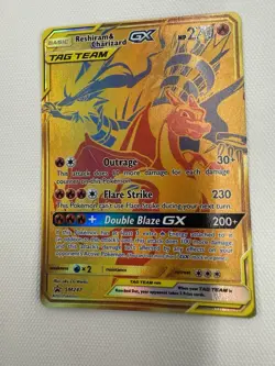 Pokemon TCG Reshiram & Charizard GX Sun & Moon SM247 Promo - Image 1