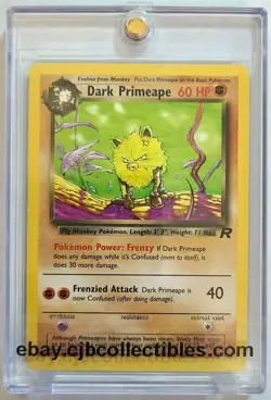 Pokemon DARK PRIMEAPE 43/82 Team Rocket - Near Mint 🍒 - Image 1