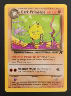 Pokemon DARK PRIMEAPE 43/82 Team Rocket - Near Mint 🍒 - Image 4